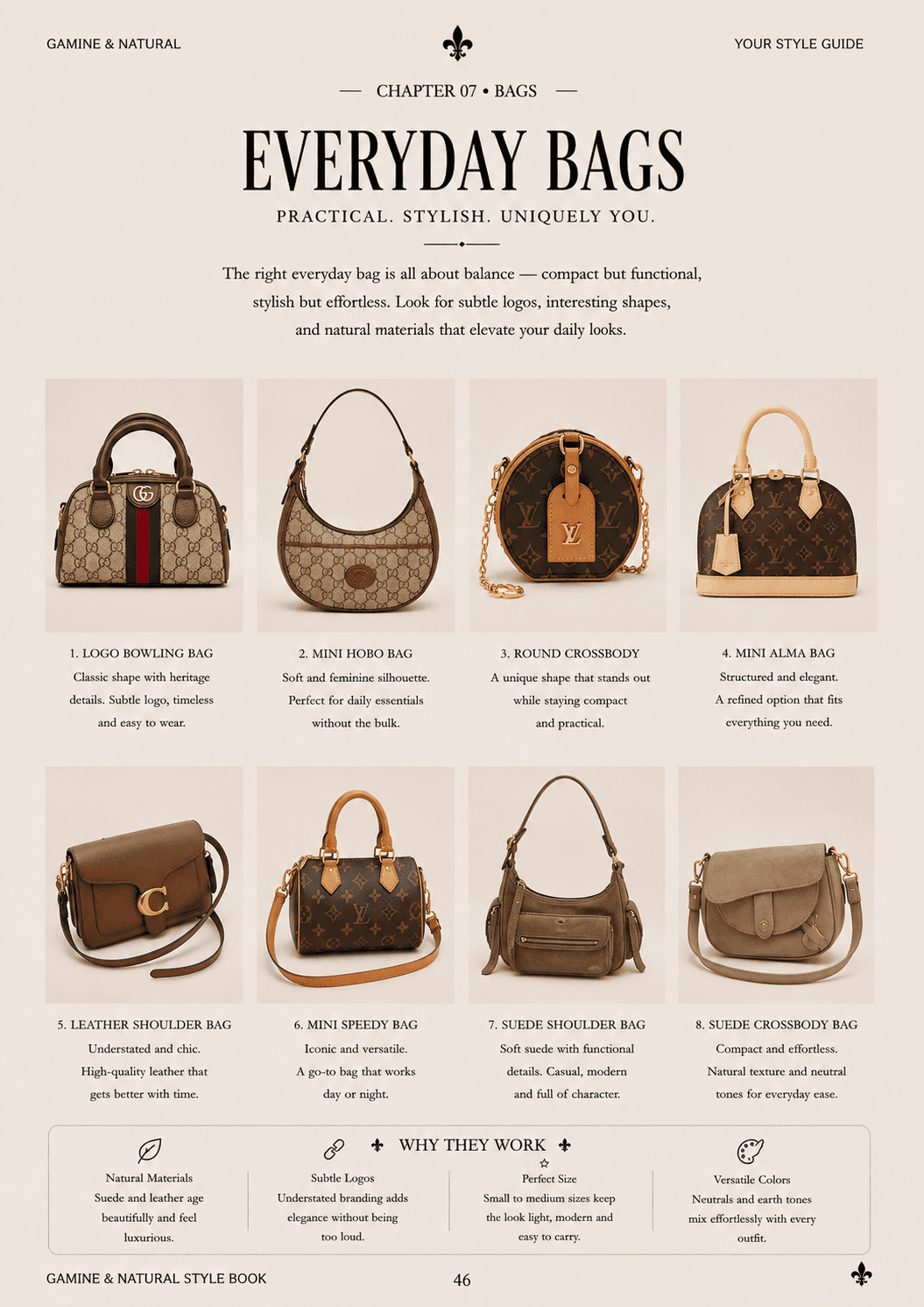 Bags — Gamine & Natural