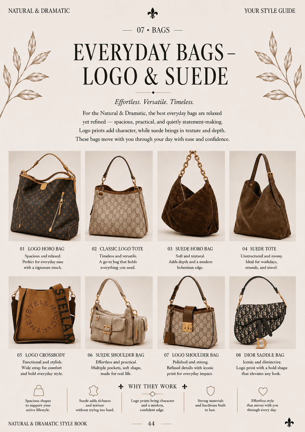 Bags — Natural & Dramatic