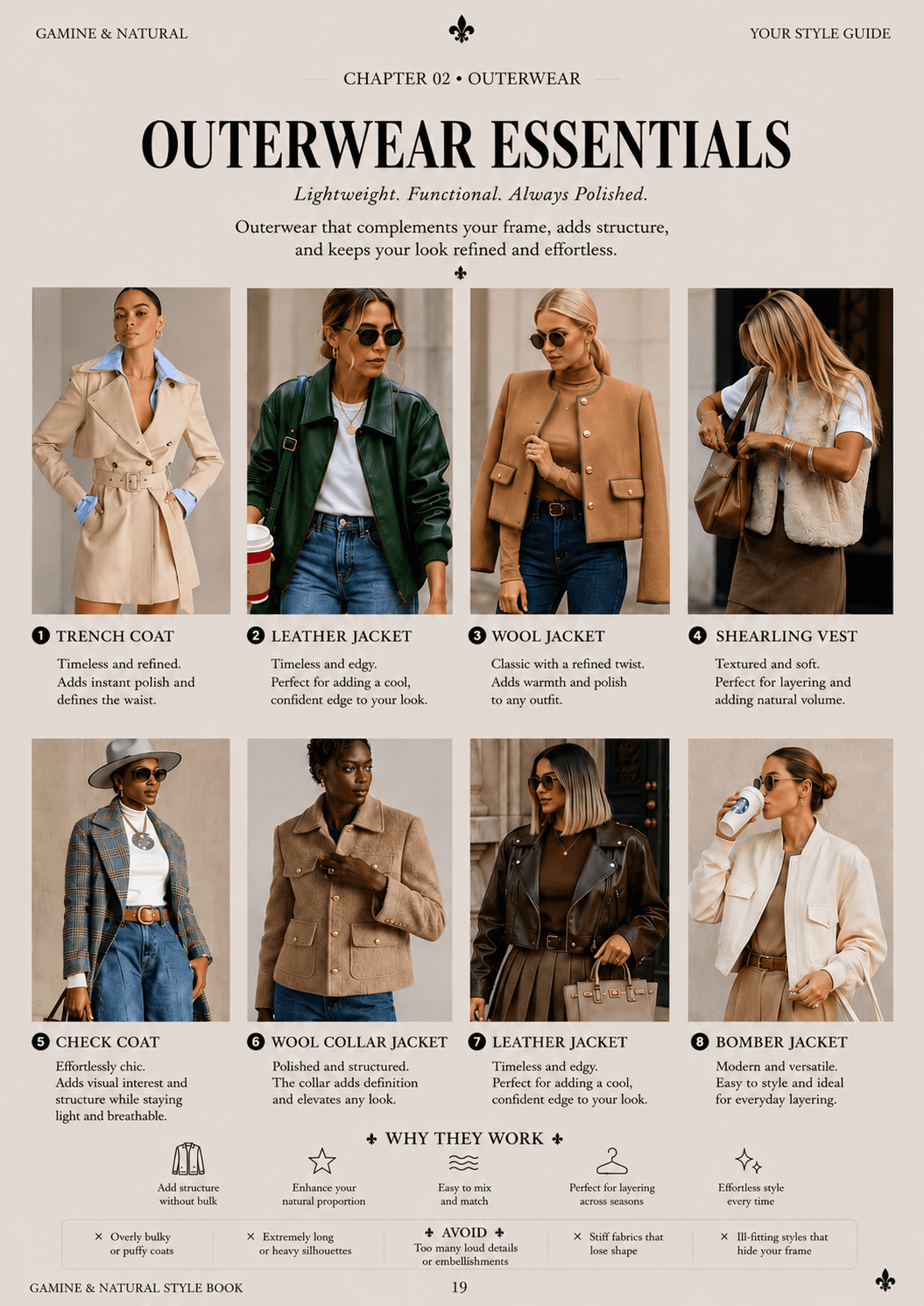 Outerwear — Gamine & Natural
